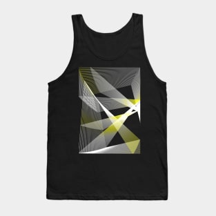 Geometric lineart abstract minimal Tank Top